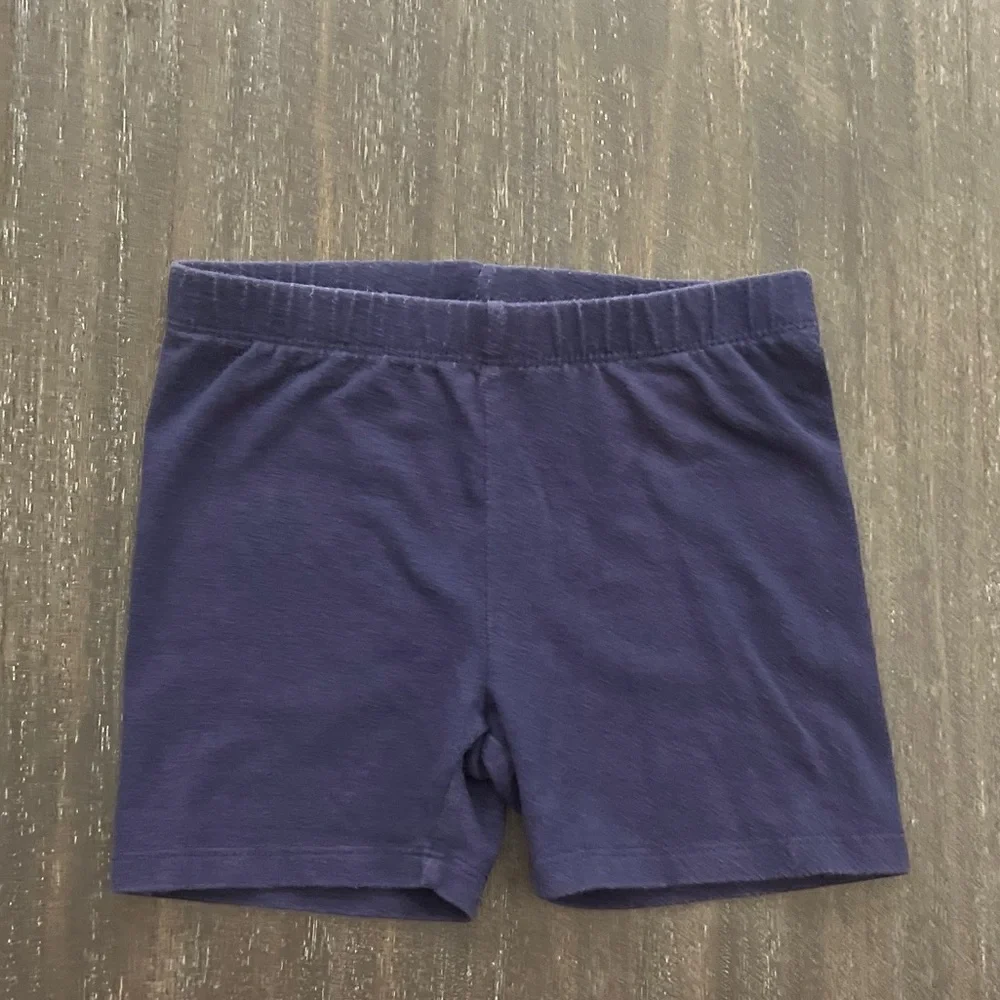 Gymboree Girls Navy 1 Leggings and 2 Shorts  Small (5/6)